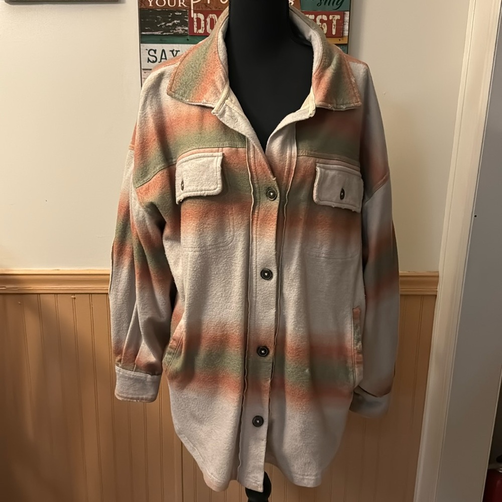 Free People Button Jacket - image 1